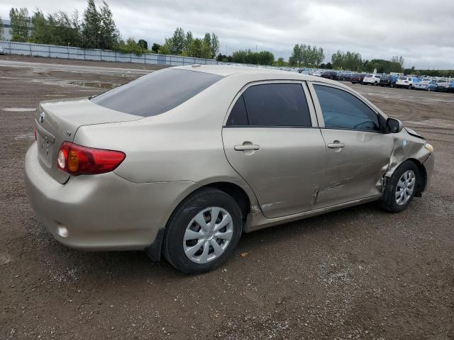 2T1BU4EE5AC219956 - 2010 TOYOTA COROLLA BASE GOLD photo 3