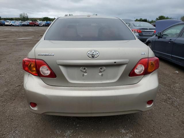 2T1BU4EE5AC219956 - 2010 TOYOTA COROLLA BASE GOLD photo 6