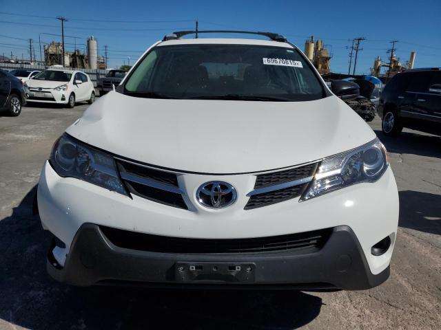 2T3ZFREV2DW044291 - 2013 TOYOTA RAV4 LE WHITE photo 5