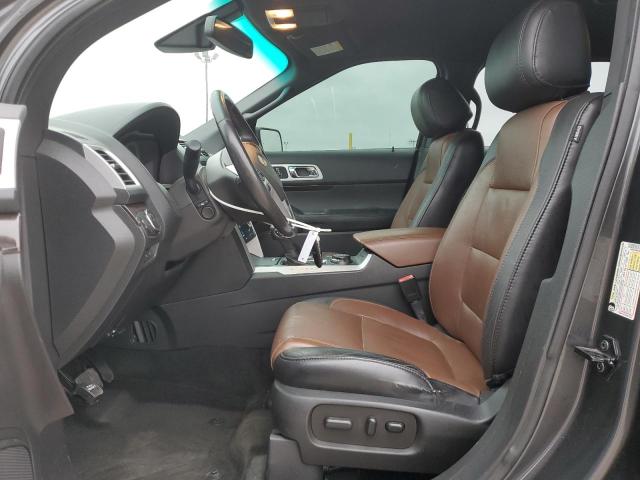 1FM5K8F89FGC69380 - 2015 FORD EXPLORER LIMITED ნაცრისფერი ფოტო 7