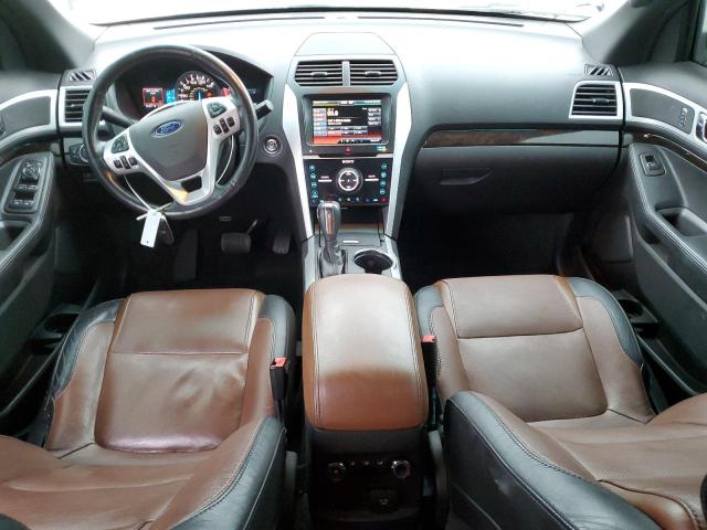 1FM5K8F89FGC69380 - 2015 FORD EXPLORER LIMITED ნაცრისფერი ფოტო 8