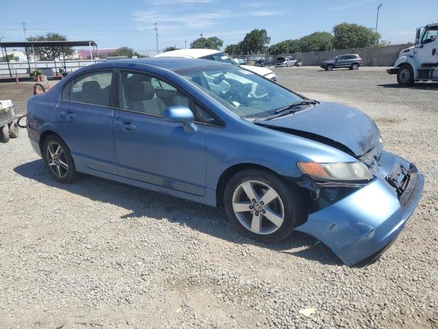 1HGFA16898L068139 - 2008 HONDA CIVIC EX BLUE photo 4