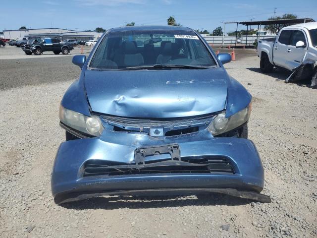 1HGFA16898L068139 - 2008 HONDA CIVIC EX BLUE photo 5