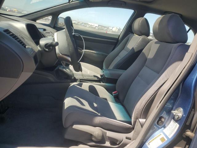 1HGFA16898L068139 - 2008 HONDA CIVIC EX BLUE photo 7