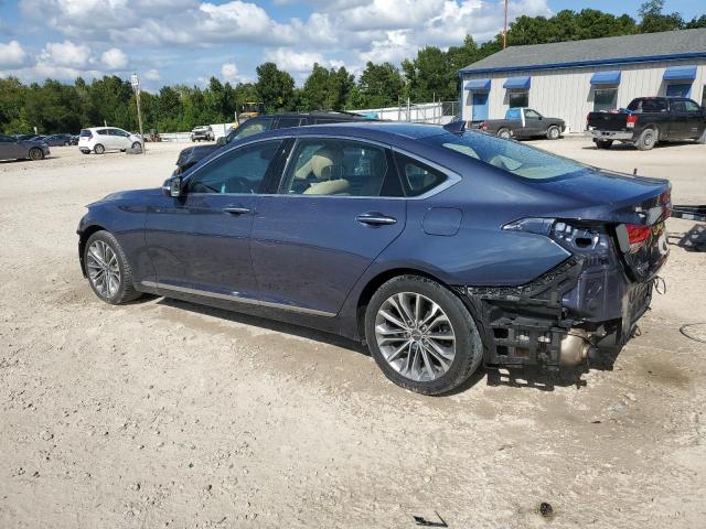 KMHGN4JE7FU066608 - 2015 HYUNDAI GENESIS 3.8L BLUE photo 2