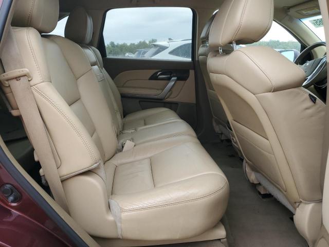 2HNYD2H3XCH514174 - 2012 ACURA MDX TECHNOLOGY MAROON photo 11