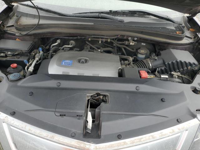 2HNYD2H3XCH514174 - 2012 ACURA MDX TECHNOLOGY MAROON photo 12