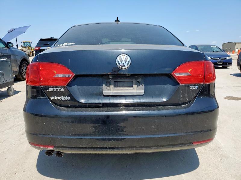 3VWLL7AJ4EM295934 - 2014 VOLKSWAGEN JETTA TDI Қара фото 6