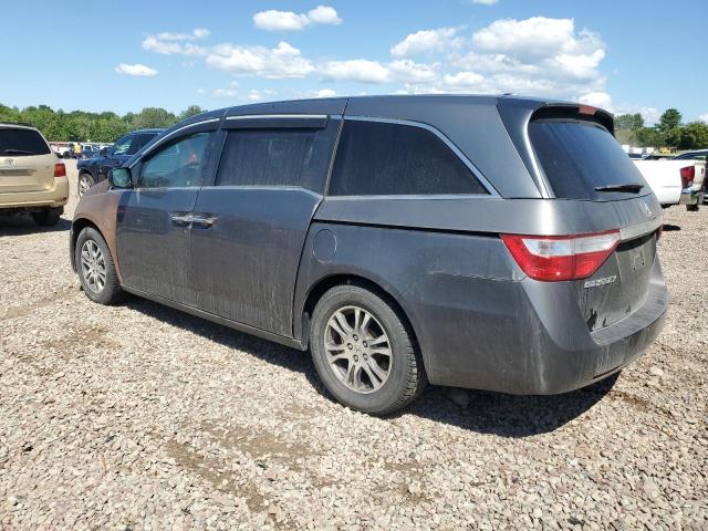 5FNRL5H63BB053378 - 2011 HONDA ODYSSEY EXL GRAY photo 2