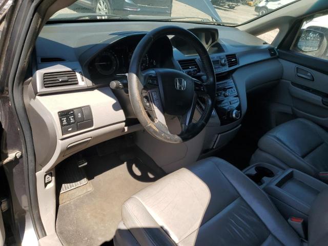 5FNRL5H63BB053378 - 2011 HONDA ODYSSEY EXL GRAY photo 8