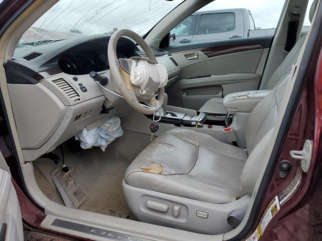 4T1BK36B08U320013 - 2008 TOYOTA AVALON XL BURGUNDY photo 7