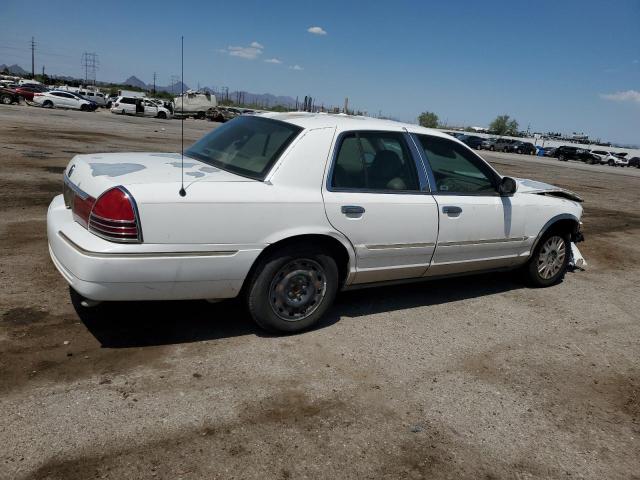 2MEFM74W15X603374 - 2005 MERCURY GRAND MARQUIS GS WHITE photo 3