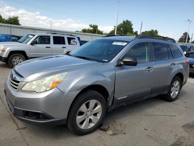 4S4BRBFC0A3375801 - 2010 SUBARU OUTBACK 2.5I PREMIUM SILVER photo 1