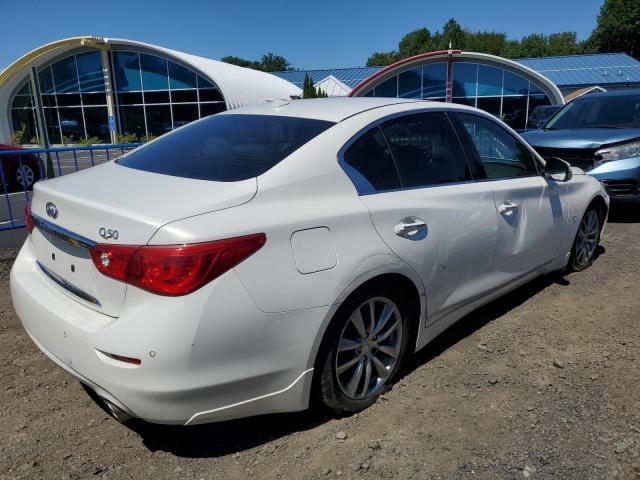 JN1BV7AP1EM681190 - 2014 INFINITI Q50 BASE WHITE photo 3