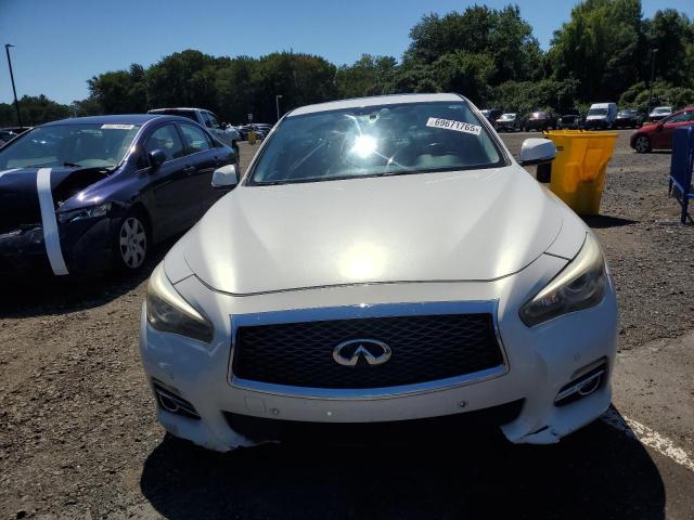 JN1BV7AP1EM681190 - 2014 INFINITI Q50 BASE WHITE photo 5