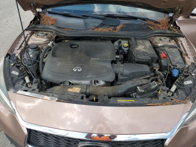 SJKCH5CR2HA037955 - 2017 INFINITI QX30 BASE 棕色 照片 12