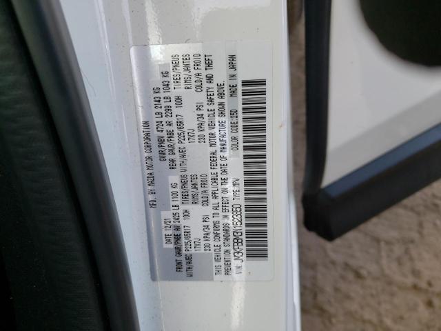 JM3KFBBM3N1523850 - 2022 MAZDA CX-5 SELECT WHITE photo 14