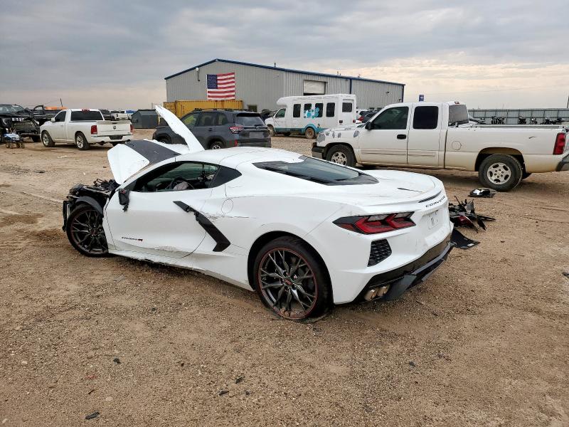 1G1YA2D48R5122168 - 2024 CHEVROLET CORVETTE STINGRAY 1LT WHITE photo 2