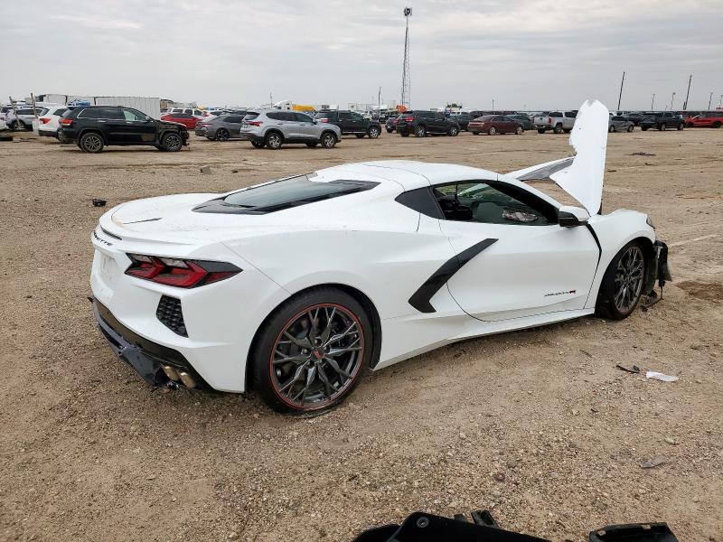 1G1YA2D48R5122168 - 2024 CHEVROLET CORVETTE STINGRAY 1LT WHITE photo 3