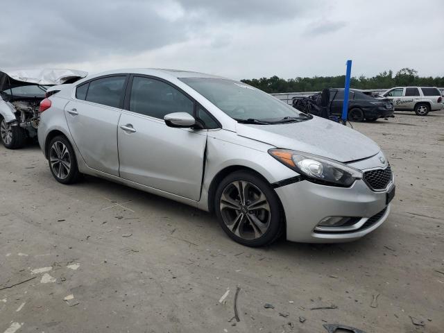 KNAFZ4A88E5051314 - 2014 KIA FORTE EX SILVER photo 4