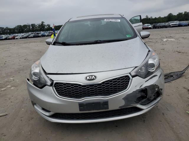 KNAFZ4A88E5051314 - 2014 KIA FORTE EX SILVER photo 5