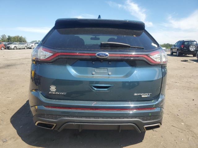 2FMPK4AP1GBC56728 - 2016 FORD EDGE SPORT BLUE photo 6