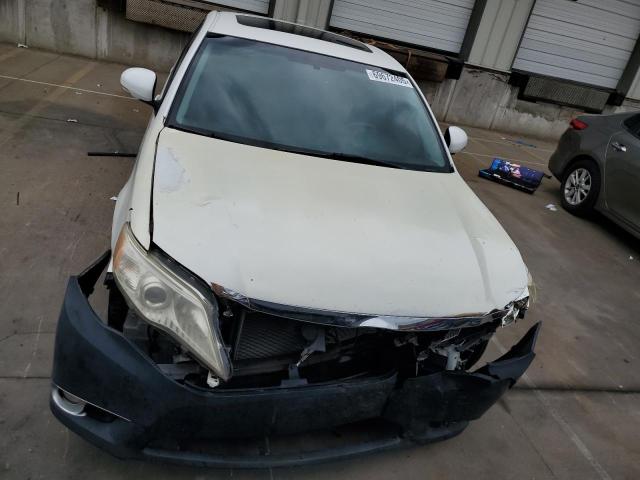 4T1BK3DBXBU409078 - 2011 TOYOTA AVALON BASE أبيض صورة 5