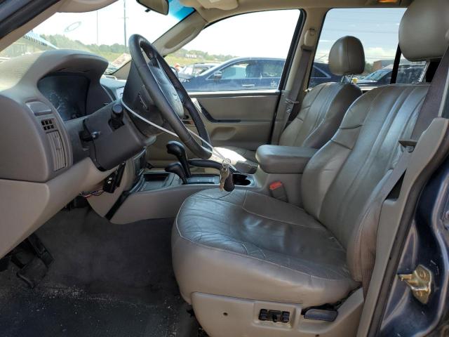 1J4GW48N84C252243 - 2004 JEEP GRAND CHER LAREDO 蓝色 照片 7