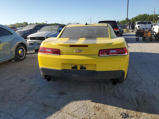2G1FB1E35F9307524 - 2015 CHEVROLET CAMARO LS YELLOW photo 6