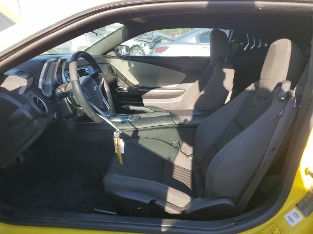 2G1FB1E35F9307524 - 2015 CHEVROLET CAMARO LS YELLOW photo 7
