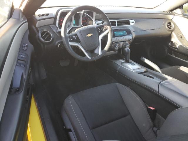 2G1FB1E35F9307524 - 2015 CHEVROLET CAMARO LS YELLOW photo 8