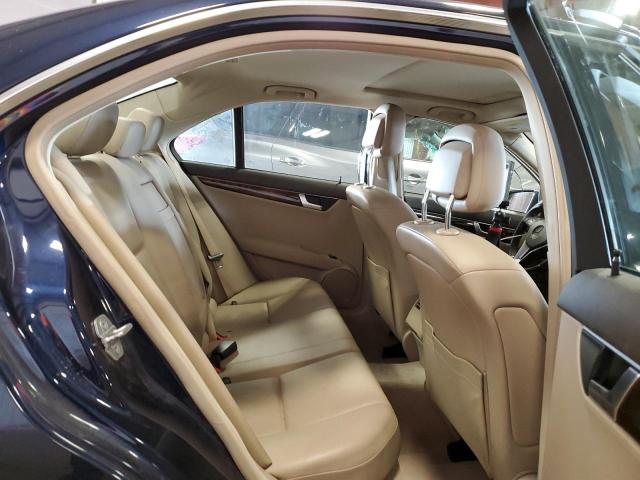 WDDGF8BB4CR199716 - 2012 MERCEDES-BENZ C 300 4MATIC BLUE photo 10