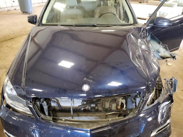 WDDGF8BB4CR199716 - 2012 MERCEDES-BENZ C 300 4MATIC BLUE photo 11