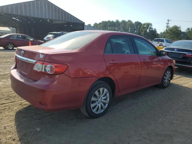 5YFBU4EE6DP111124 - 2013 TOYOTA COROLLA BASE 红色 照片 3