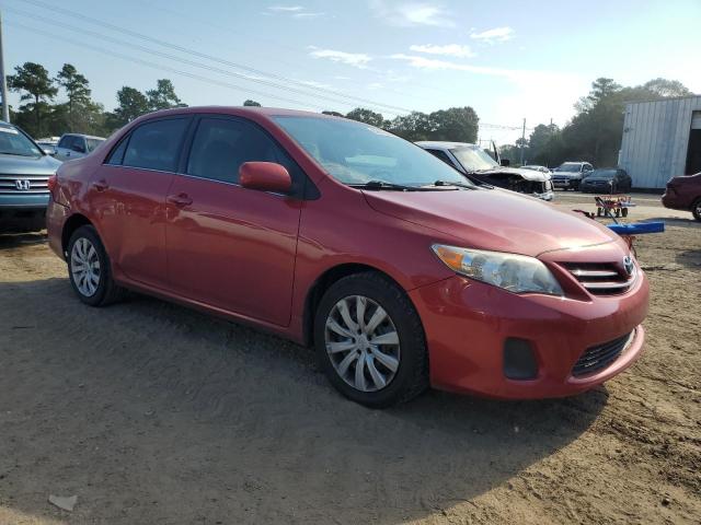 5YFBU4EE6DP111124 - 2013 TOYOTA COROLLA BASE 红色 照片 4