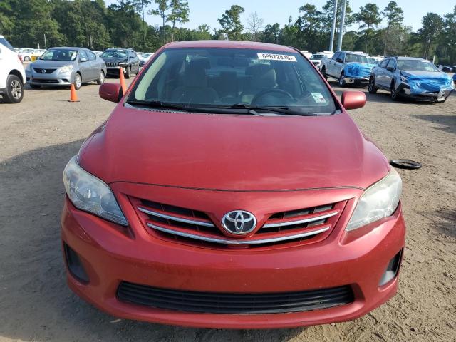 5YFBU4EE6DP111124 - 2013 TOYOTA COROLLA BASE 红色 照片 5