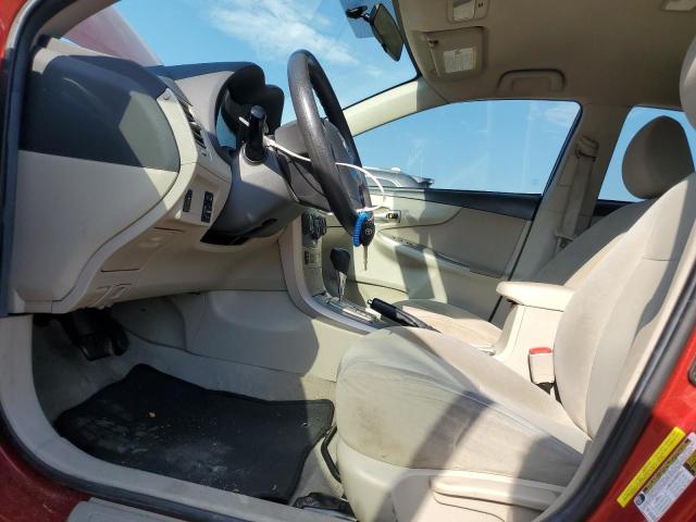 5YFBU4EE6DP111124 - 2013 TOYOTA COROLLA BASE 红色 照片 7