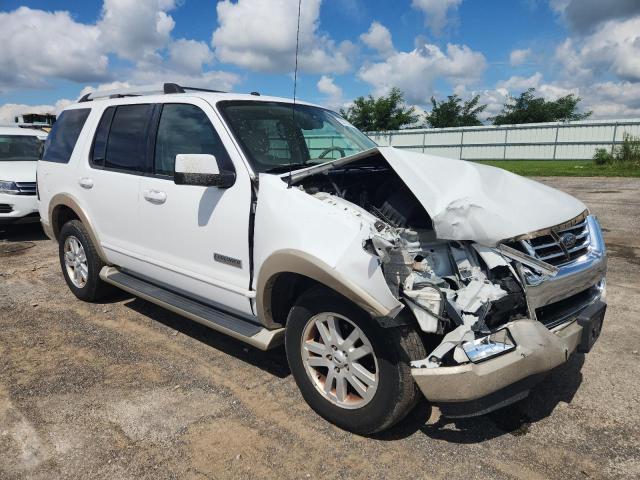 1FMEU74E07UB32604 - 2007 FORD EXPLORER EDDIE BAUER WHITE photo 4