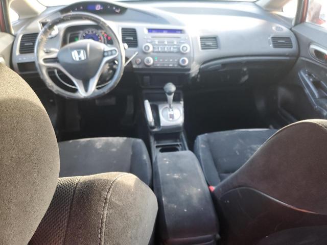 19XFA16699E010989 - 2009 HONDA CIVIC LX-S أحمر صورة 8
