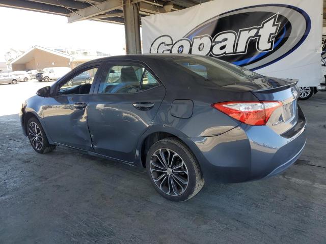 5YFBURHEXGP403212 - 2016 TOYOTA COROLLA L CHARCOAL photo 2
