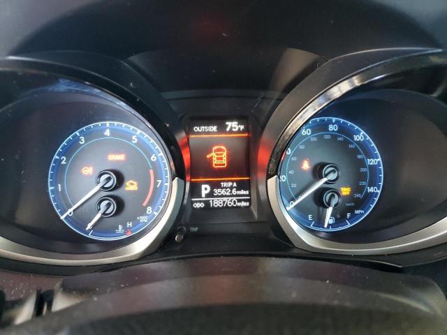 5YFBURHEXGP403212 - 2016 TOYOTA COROLLA L CHARCOAL photo 9