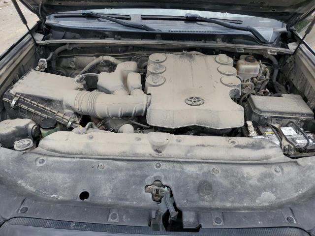 JTEBU5JRXK5737067 - 2019 TOYOTA 4RUNNER SR5/SR5 PREMIUM შავი ფოტო 11