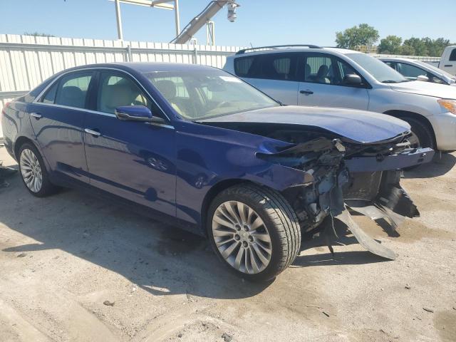 1G6AY5S36F0125307 - 2015 CADILLAC CTS PERFORMANCE COLLECTION BLUE photo 4
