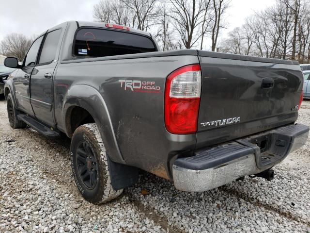 5TBET34165S492158 - 2005 TOYOTA TUNDRA DOUBLE CAB SR5 GRAY photo 3