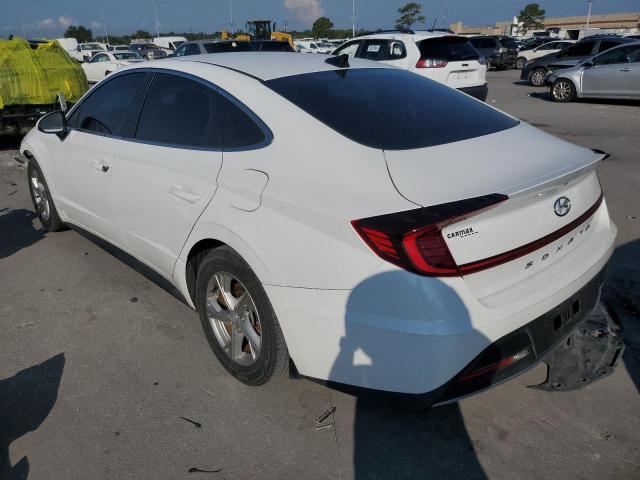 5NPEG4JA3MH112431 - 2021 HYUNDAI SONATA SE WHITE photo 2