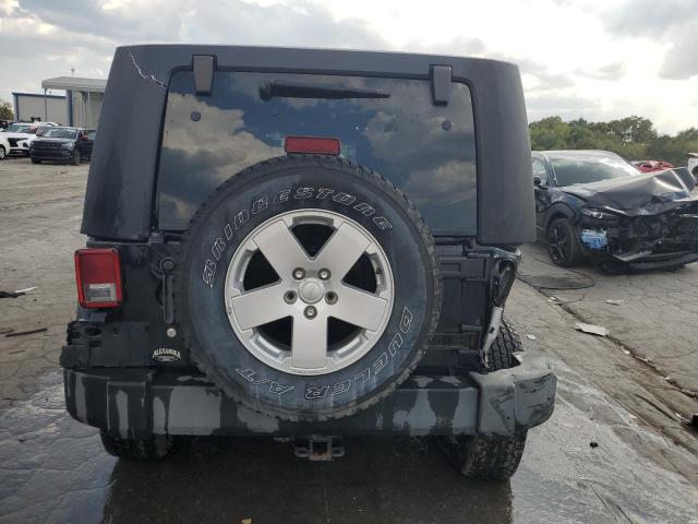 1J8GA59187L211839 - 2007 JEEP WRANGLER SAHARA BLACK photo 6