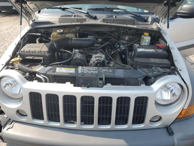 1J4GK48K55W560410 - 2005 JEEP LIBERTY SPORT SILVER photo 12