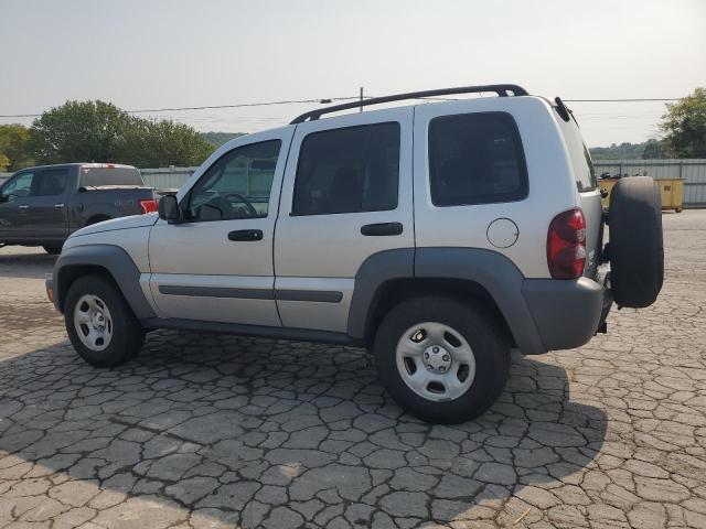 1J4GK48K55W560410 - 2005 JEEP LIBERTY SPORT SILVER photo 2