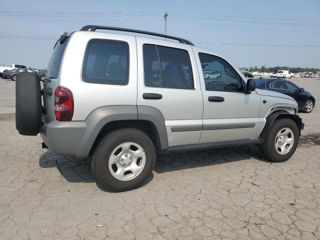 1J4GK48K55W560410 - 2005 JEEP LIBERTY SPORT SILVER photo 3