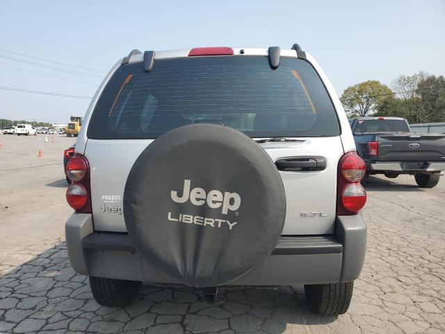 1J4GK48K55W560410 - 2005 JEEP LIBERTY SPORT SILVER photo 6